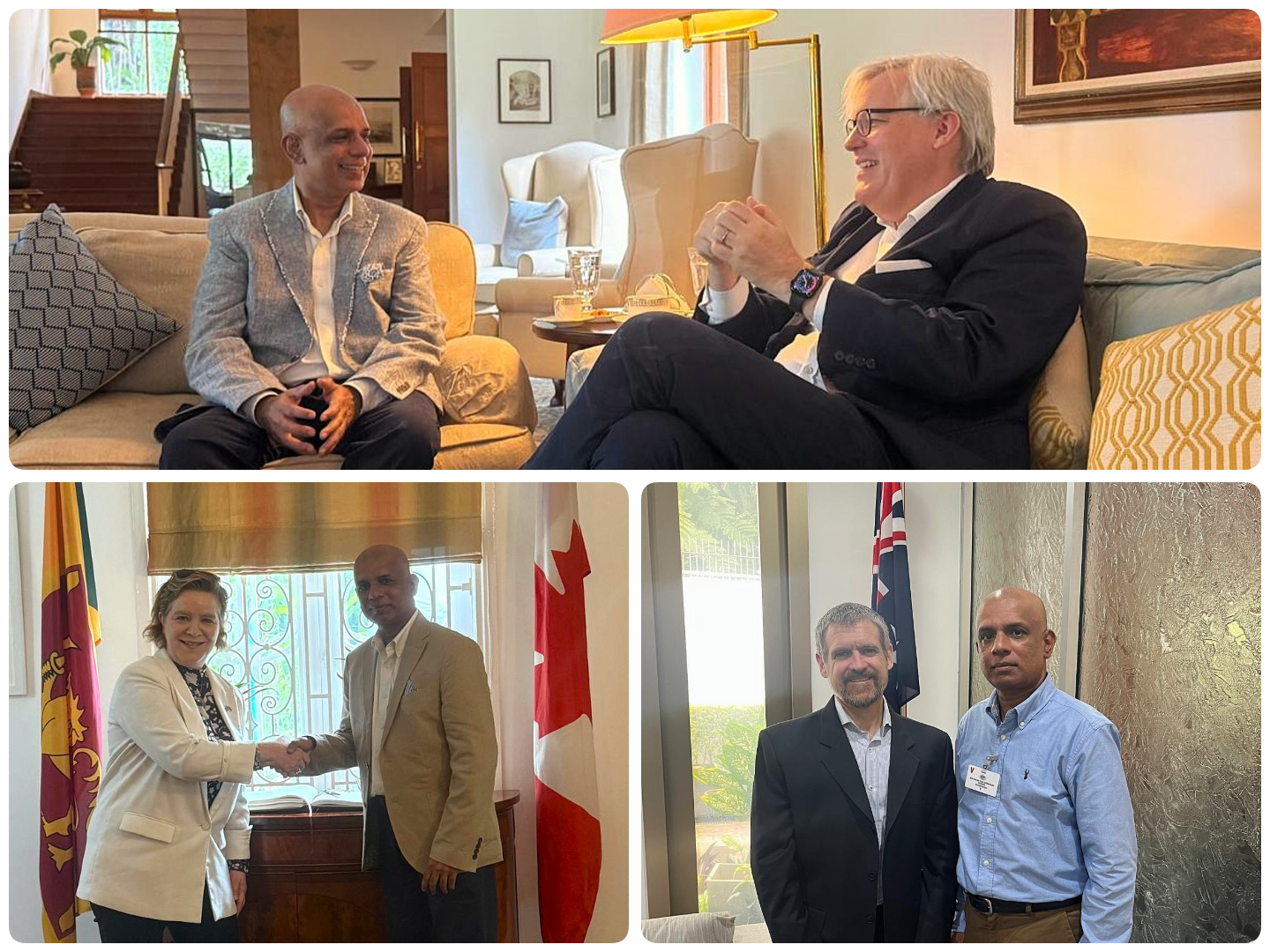 T4C representatives meeting High Commissioners in November 2025